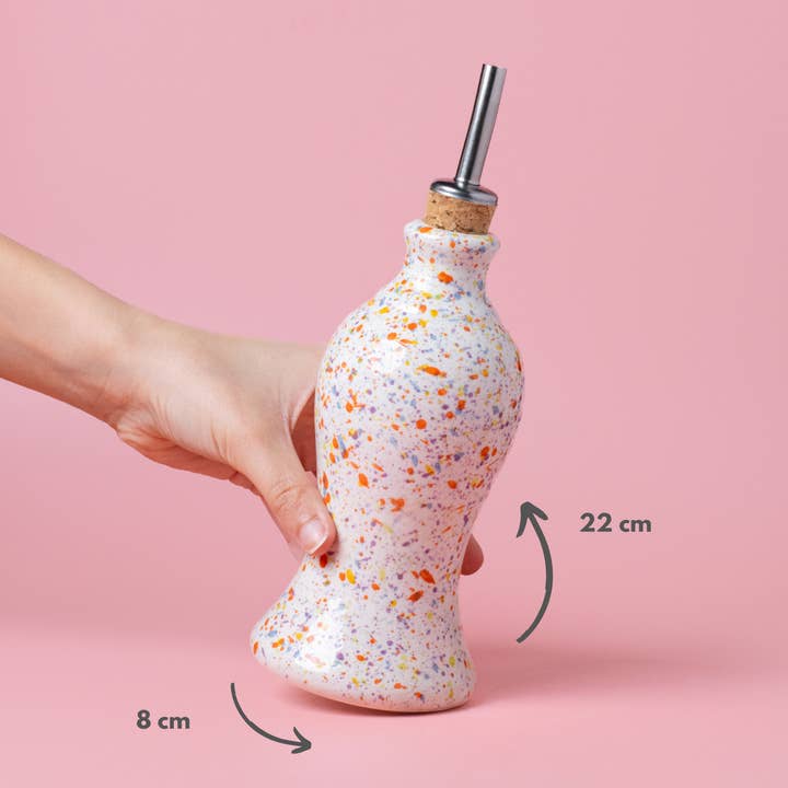 Handmade Ceramic Oil Dispenser - Curve