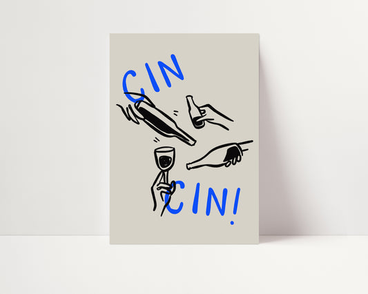 Cin Cin Print