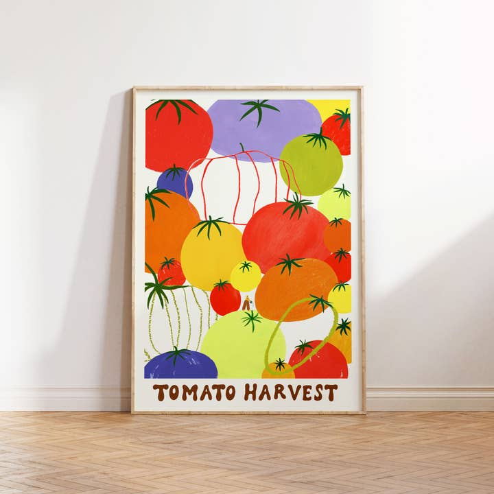 Tomato Harvest Print