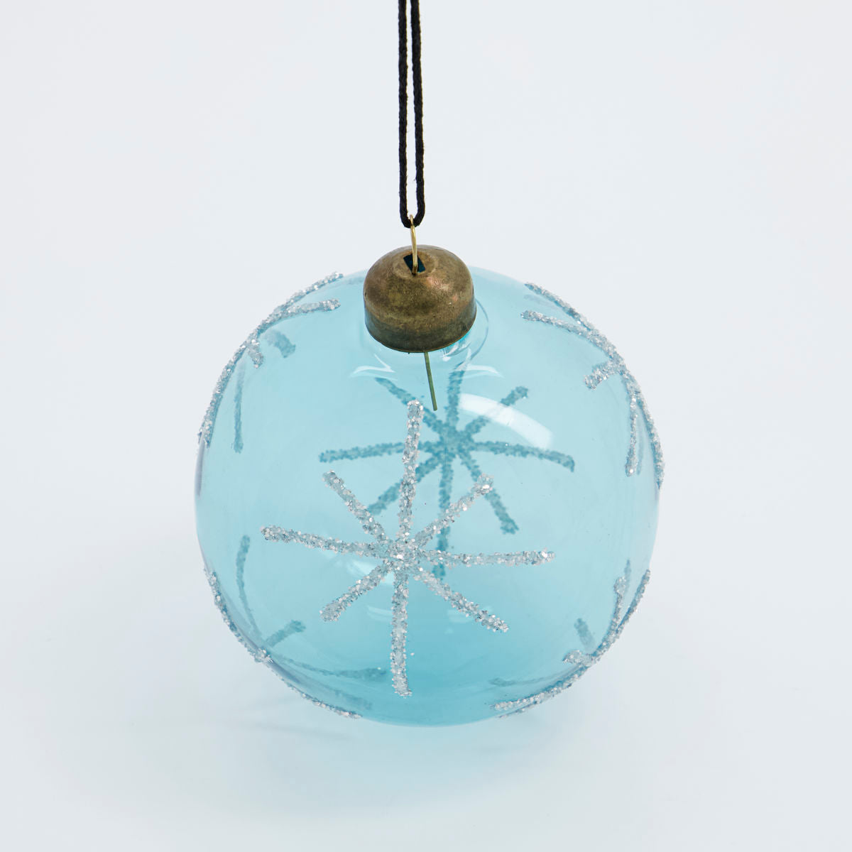 Light Blue Snowflake Bauble