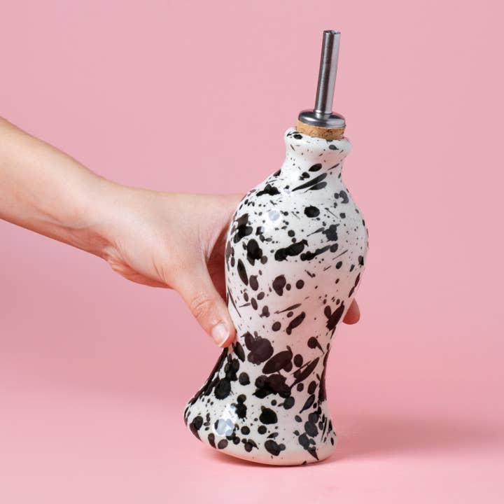 Handmade Ceramic Oil Dispenser - Curve