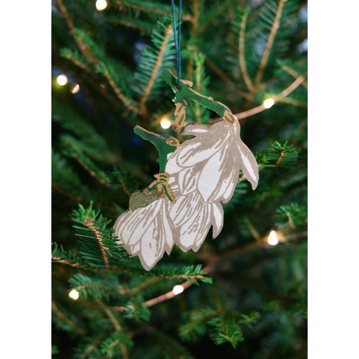 Festive Foliage Wooden Baubles