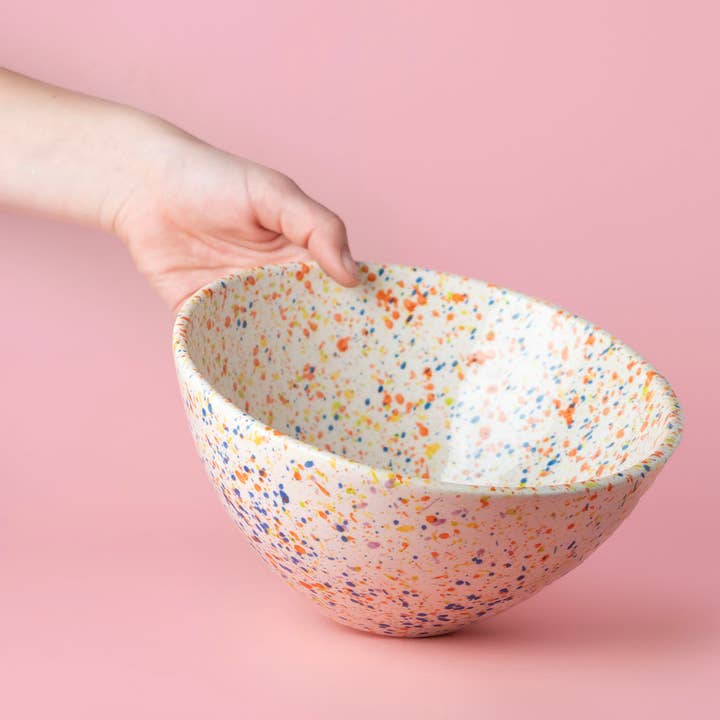 Handmade Ceramic Salad Bowl