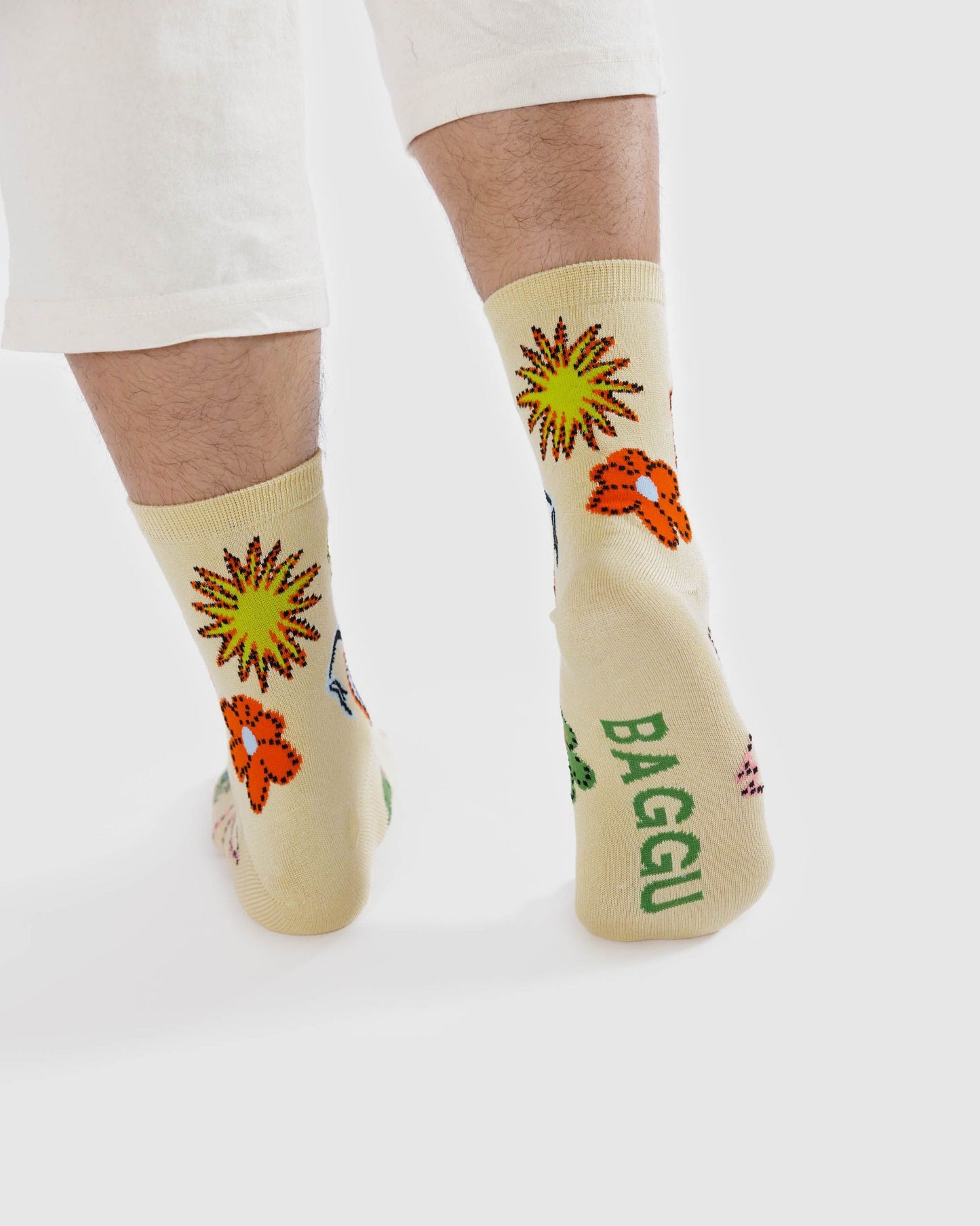 Crew Sock - Flowers