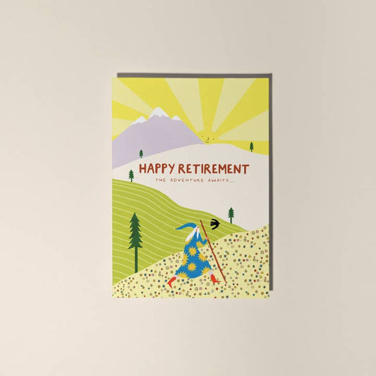 Happy Retirement Adventure Card