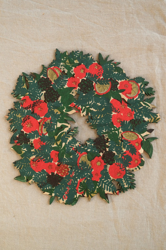 Foliage Wooden Wreath