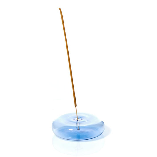 Handblown Glass Incense Holder