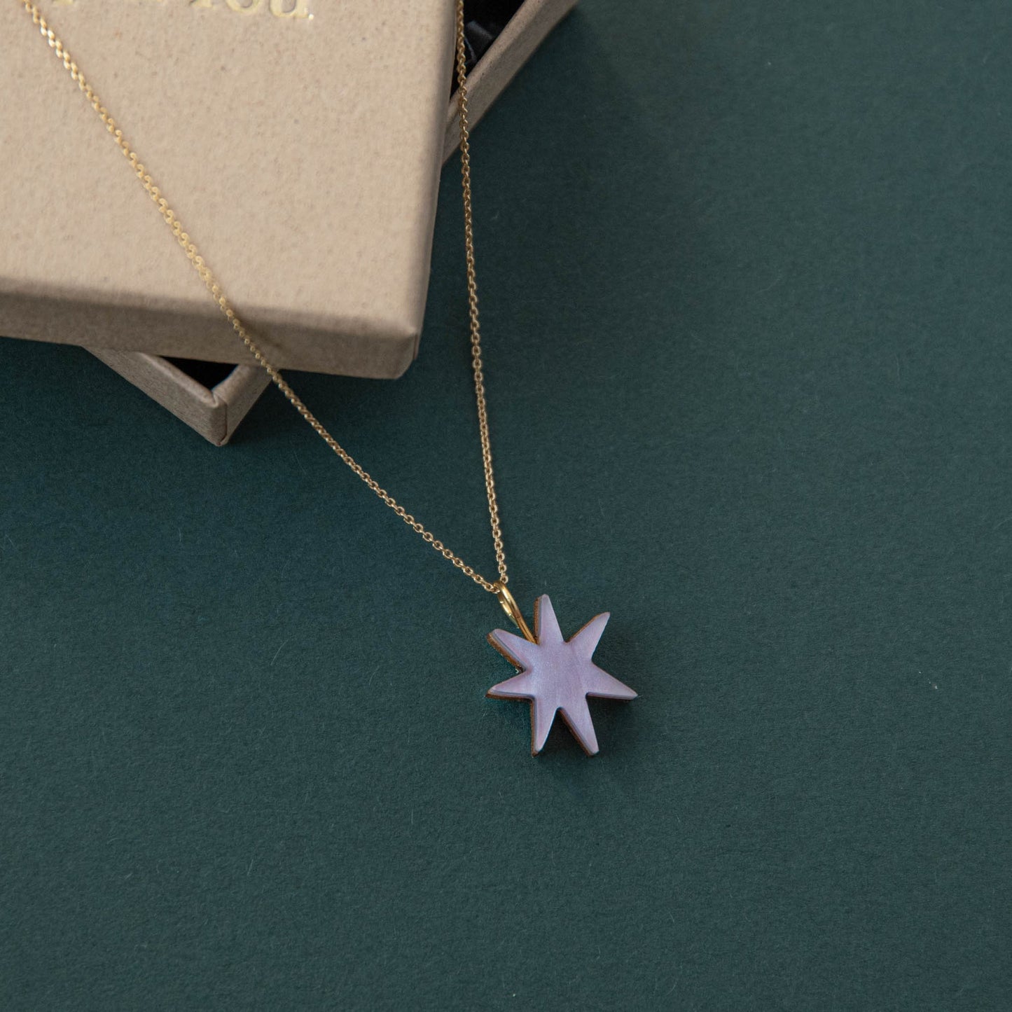 Hand Drawn Star Necklace