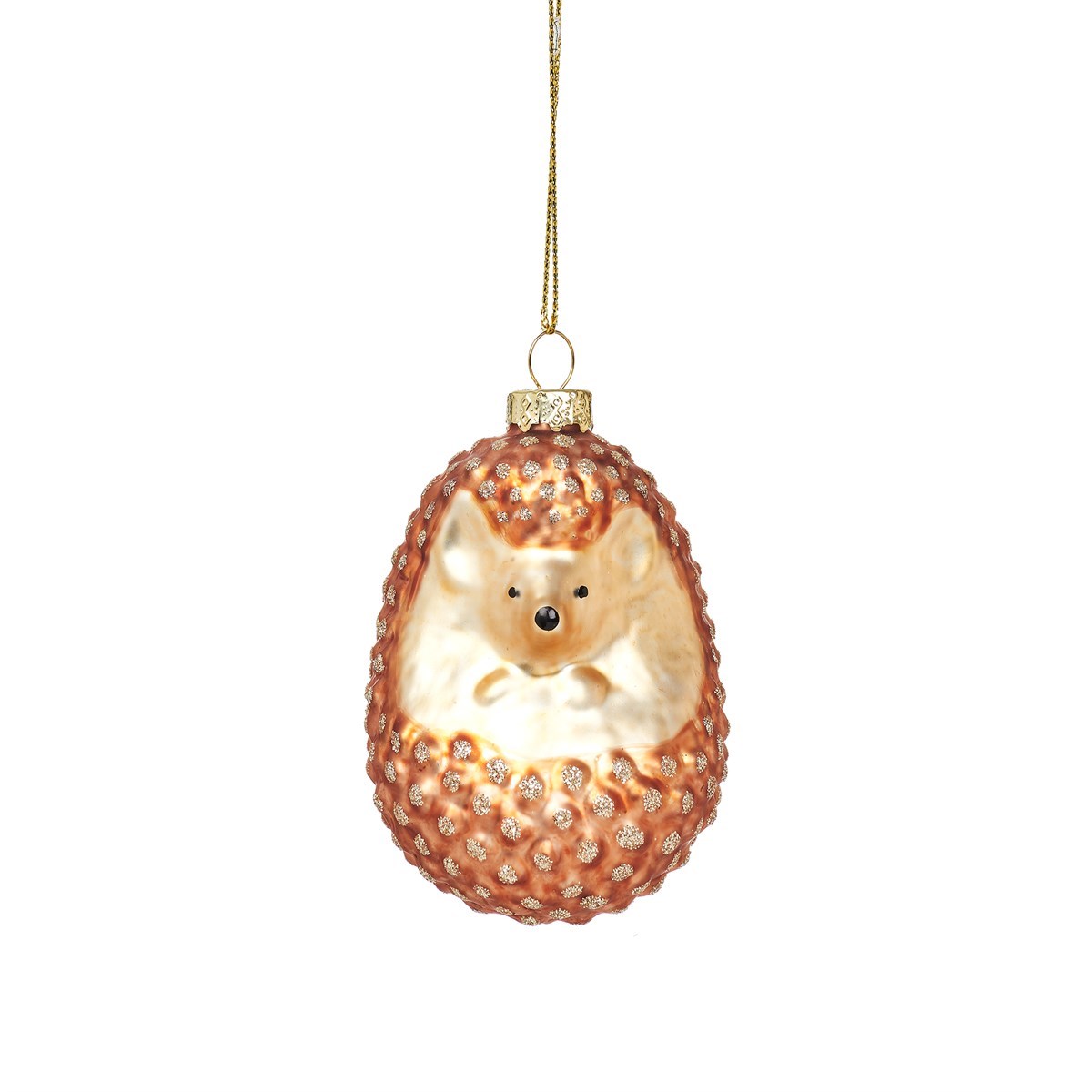 Hedgehog Christmas Bauble