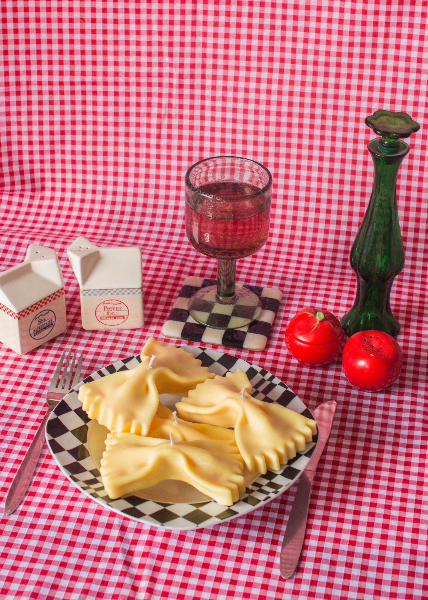 Farfalle Pasta Candle