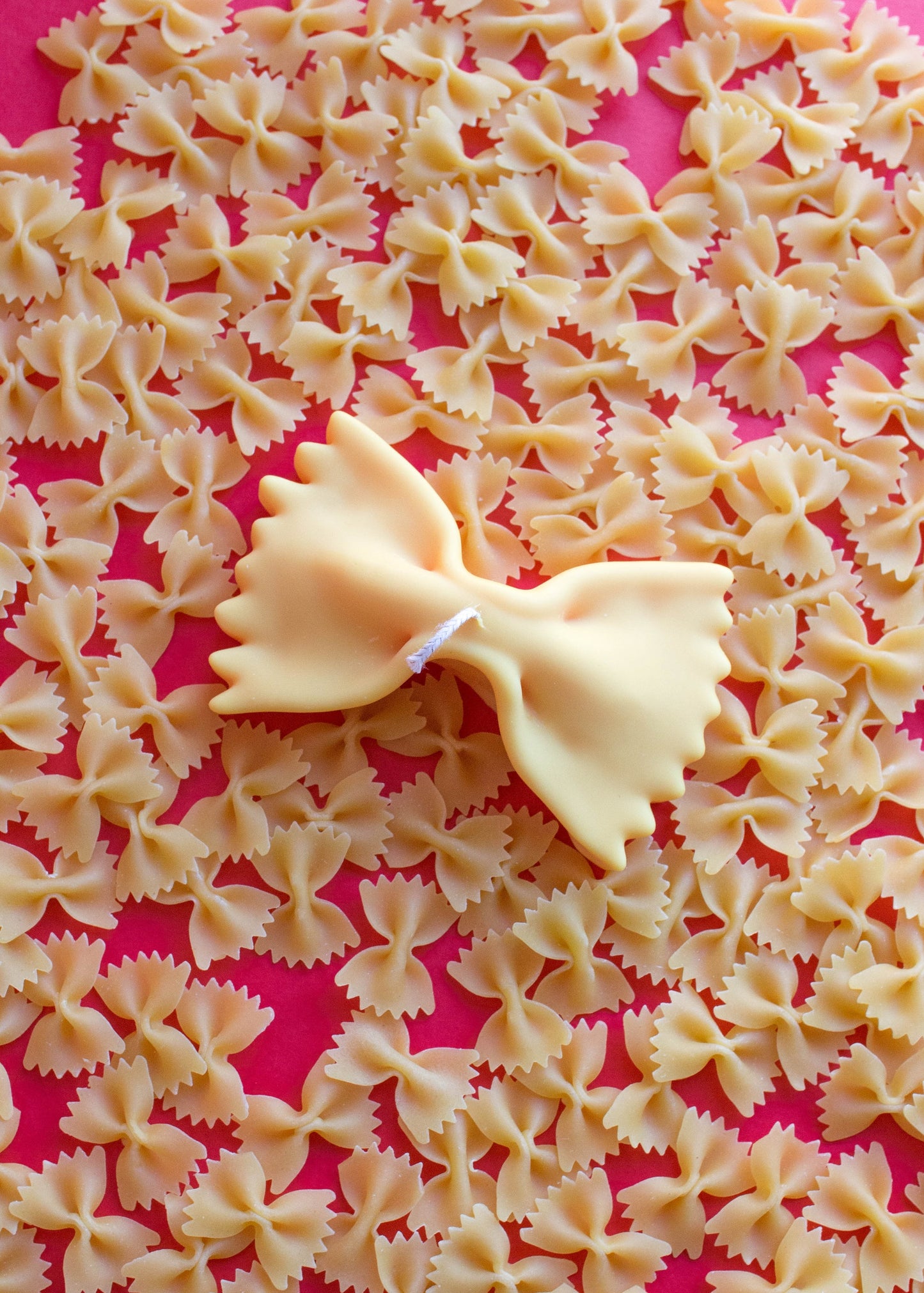 Farfalle Pasta Candle