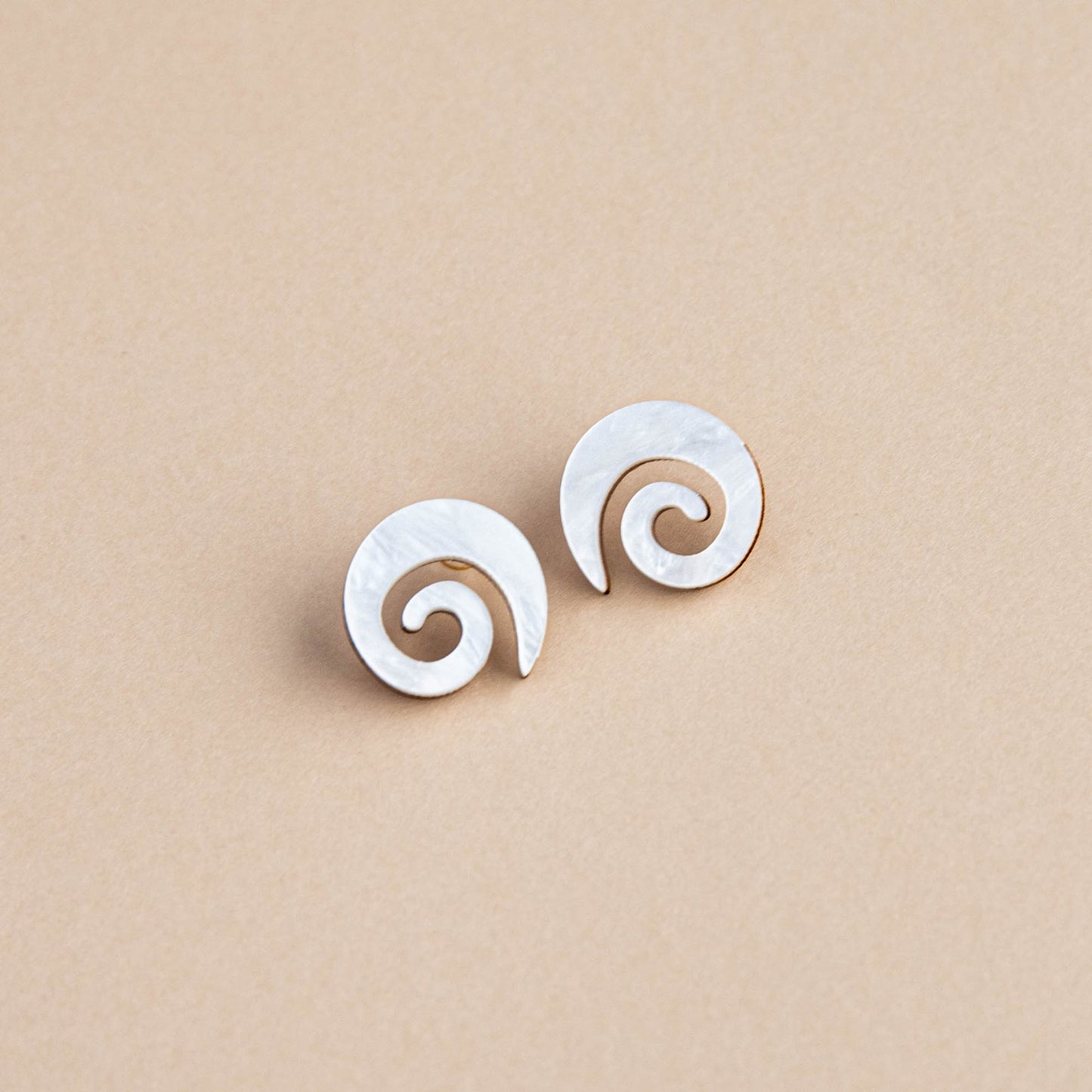 Swirl Stud Earrings