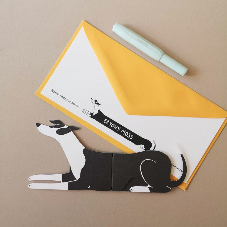 Albert - Long Doggo Extendable Card