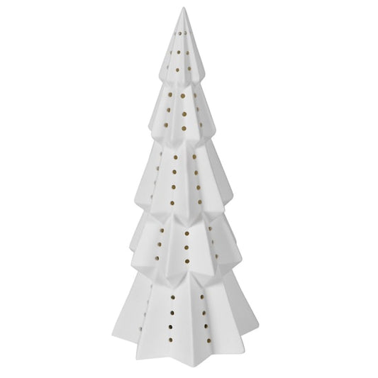 White Ceramic Christmas Tree Light