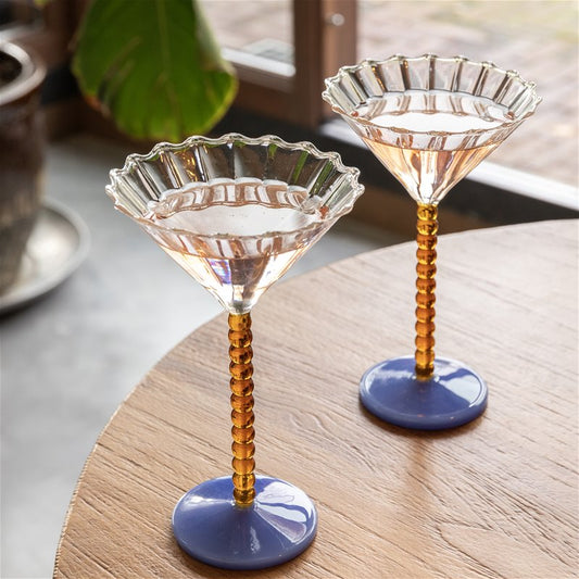 Amber Perle Coupe (Set of 2)