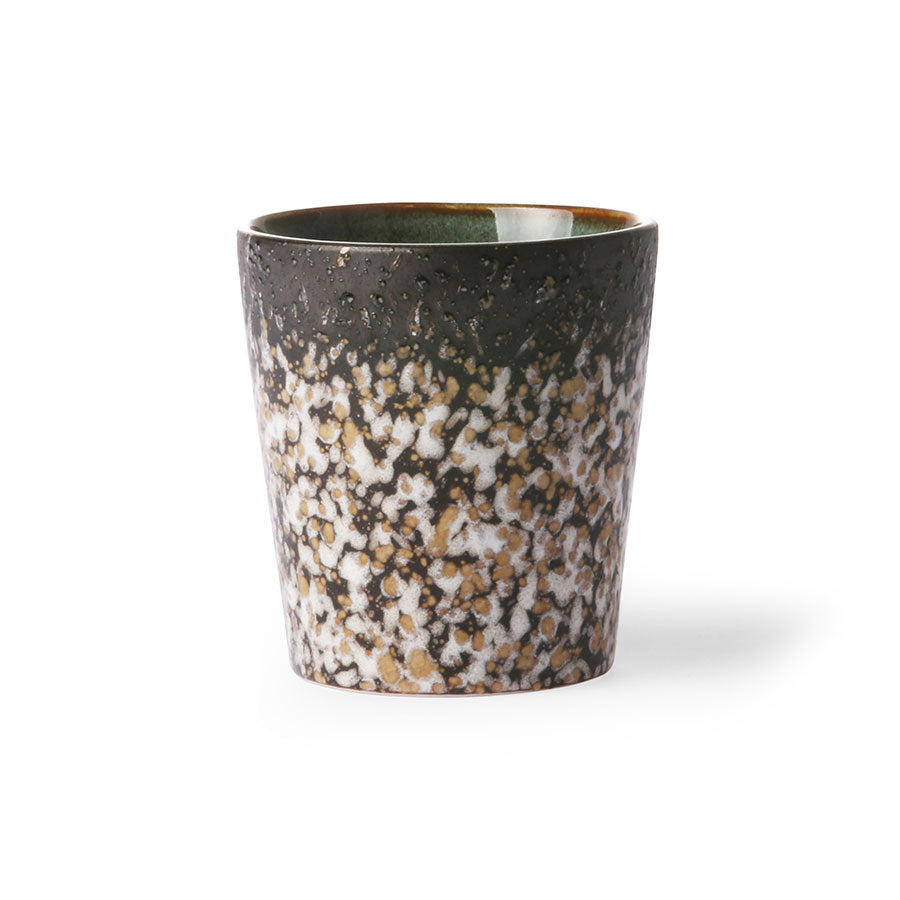 HKliving 70s Ceramics: Coffee Mug - Mud