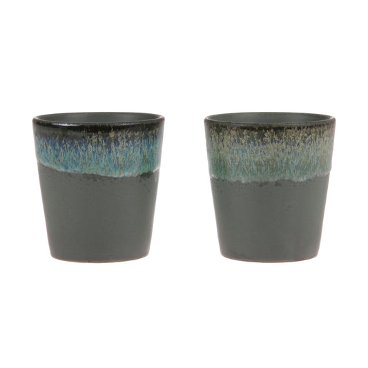 HKliving 70s Ceramics Coffee Mug - Moss