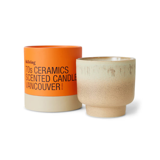 HKliving 70s Ceramics Candle - Vancouver