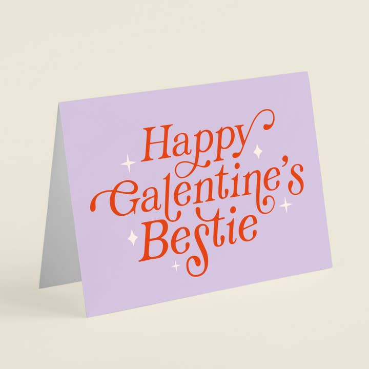 Happy Galentine's Day Bestie Card