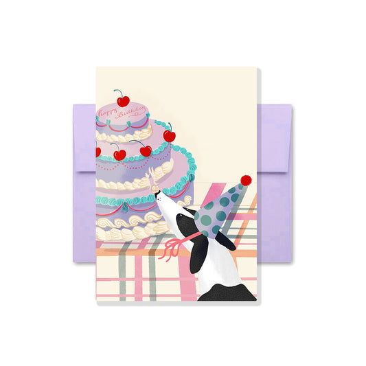 Albert And The Great Cake Card