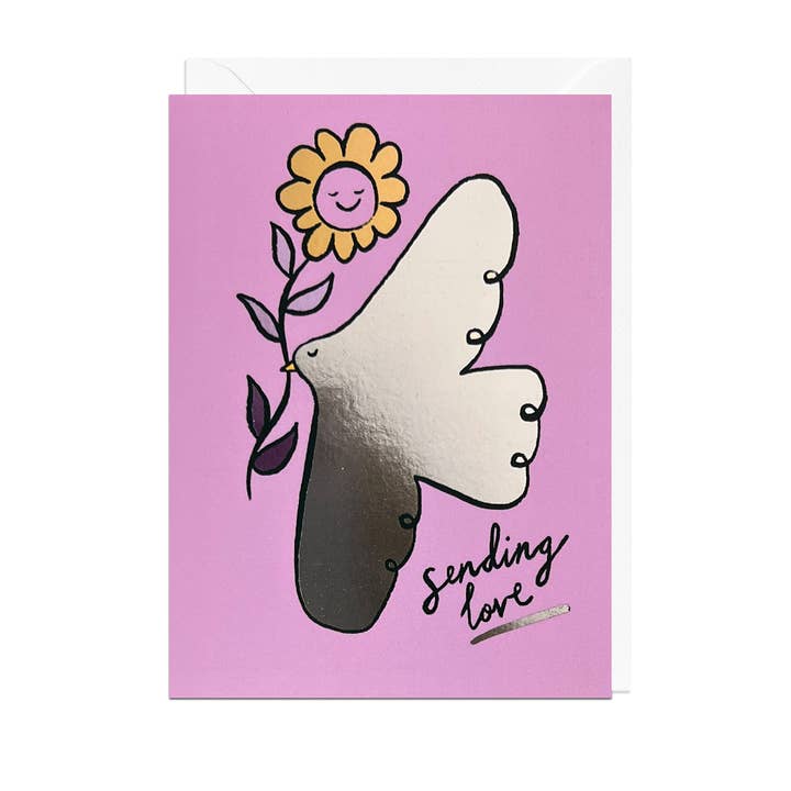 Sending Love Dove Card