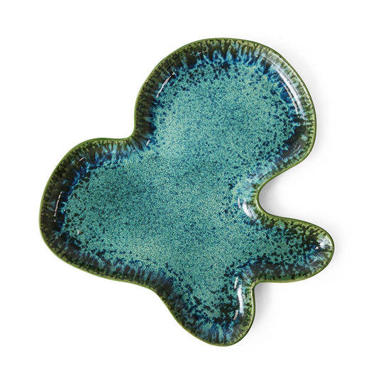 HKliving Shell Plate - Teal