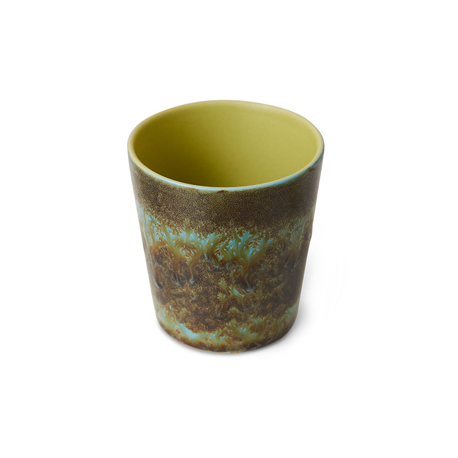 HKliving 70s Ceramics Coffee Mug - Tide