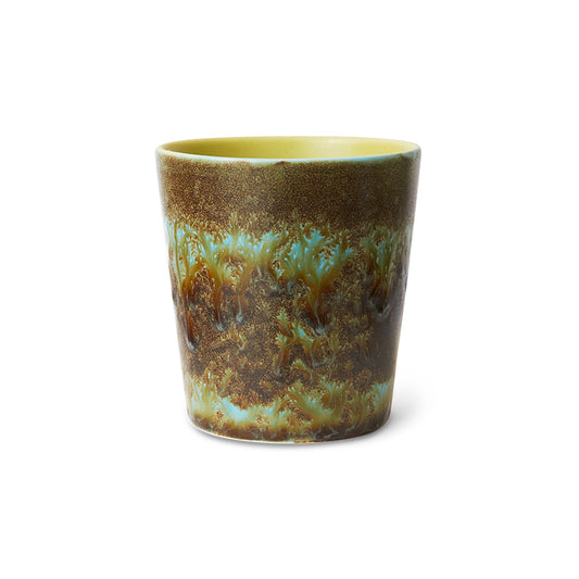 HKliving 70s Ceramics Coffee Mug - Tide