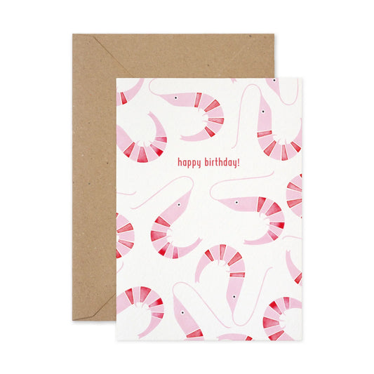 Shrimps Birthday Card