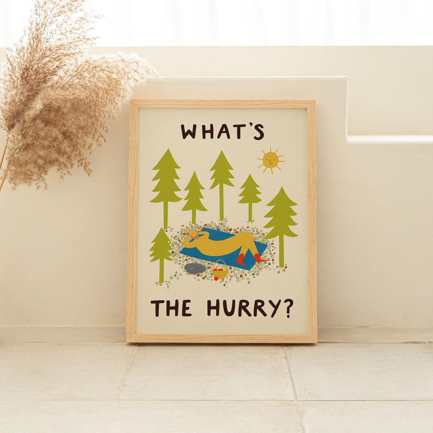 What's The Hurry Print