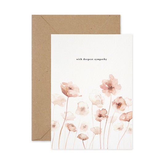 With Deepest Sympathy Card