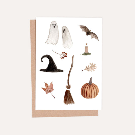 Halloween Essentials Card