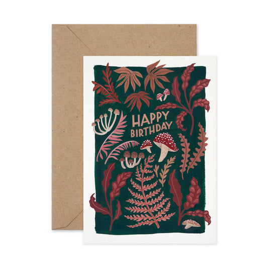 Woodland Birthday Card