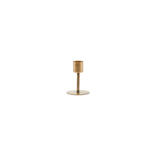 Small Gold Candle Holder