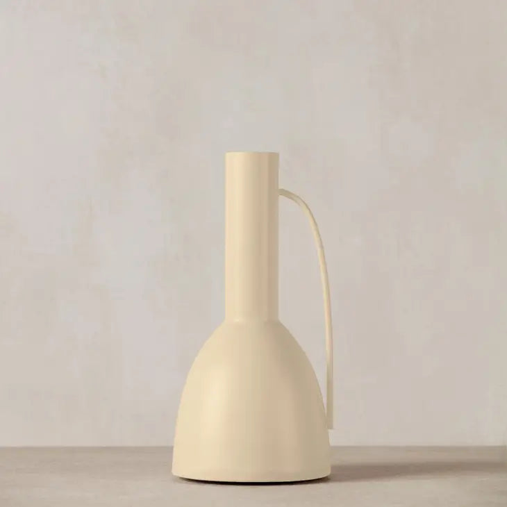 Athena Metal Vase - Sand